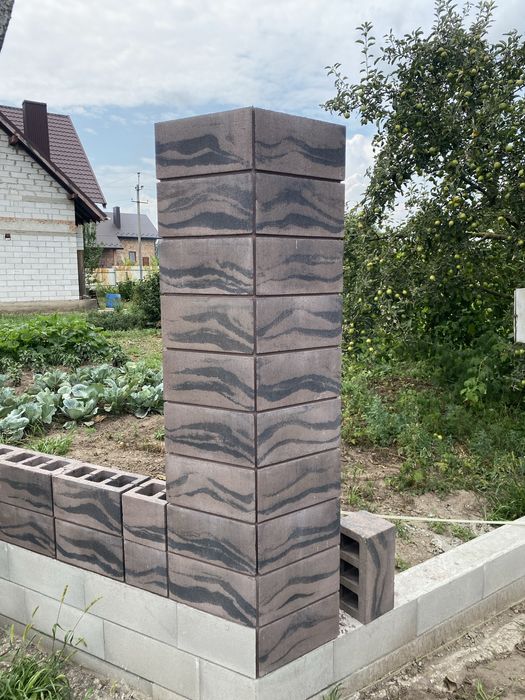 Блоки модульні!!! Блоки та цегла для огорожі, паркану, забору