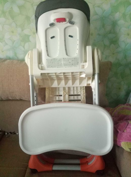 стілець стульчик кресло для годування оригінал бренд Chicco polly