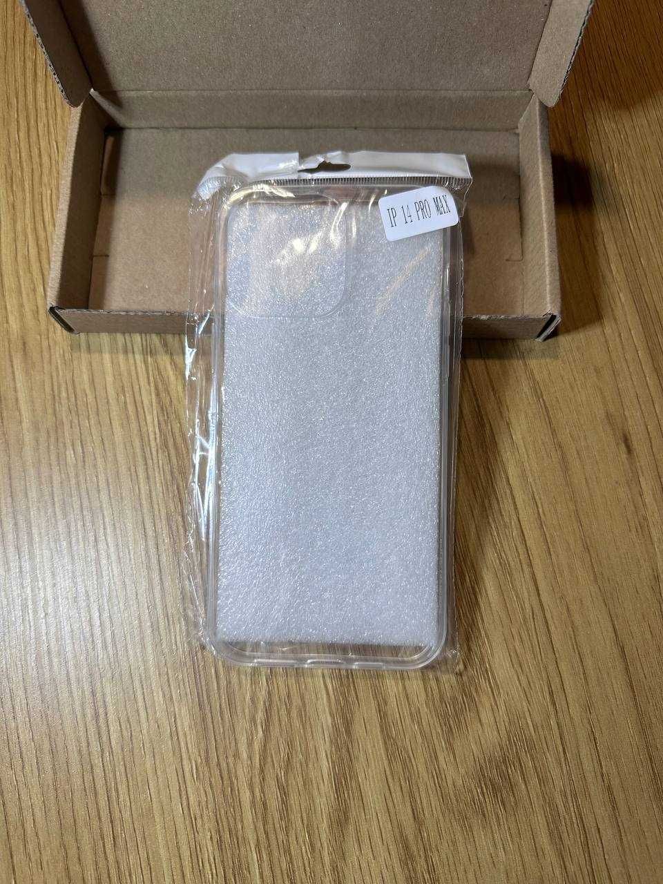 Etui Przezroczyste + Szkło Hartowane do Apple iPhone 14 Pro Max