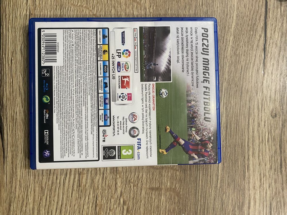 Gra do PS4 FIFA 17 i FIFA15