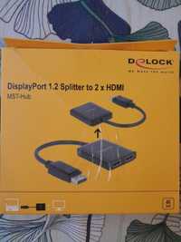 Delock MST-HUB spliter 2x hdmi