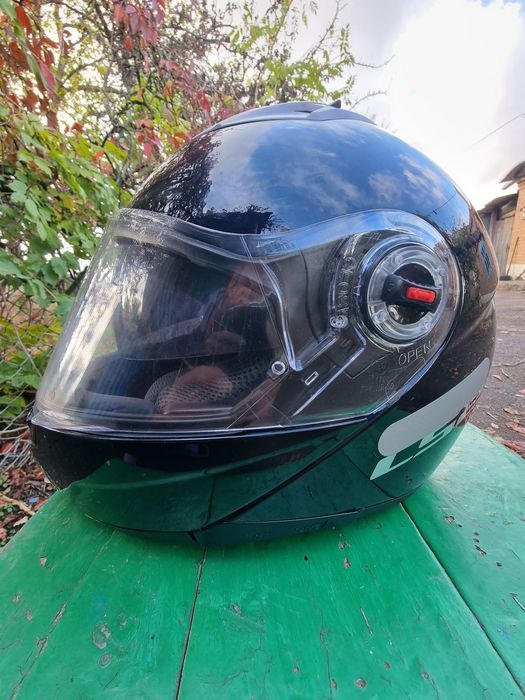 LS2 ff370 шолом модуляр L чорний