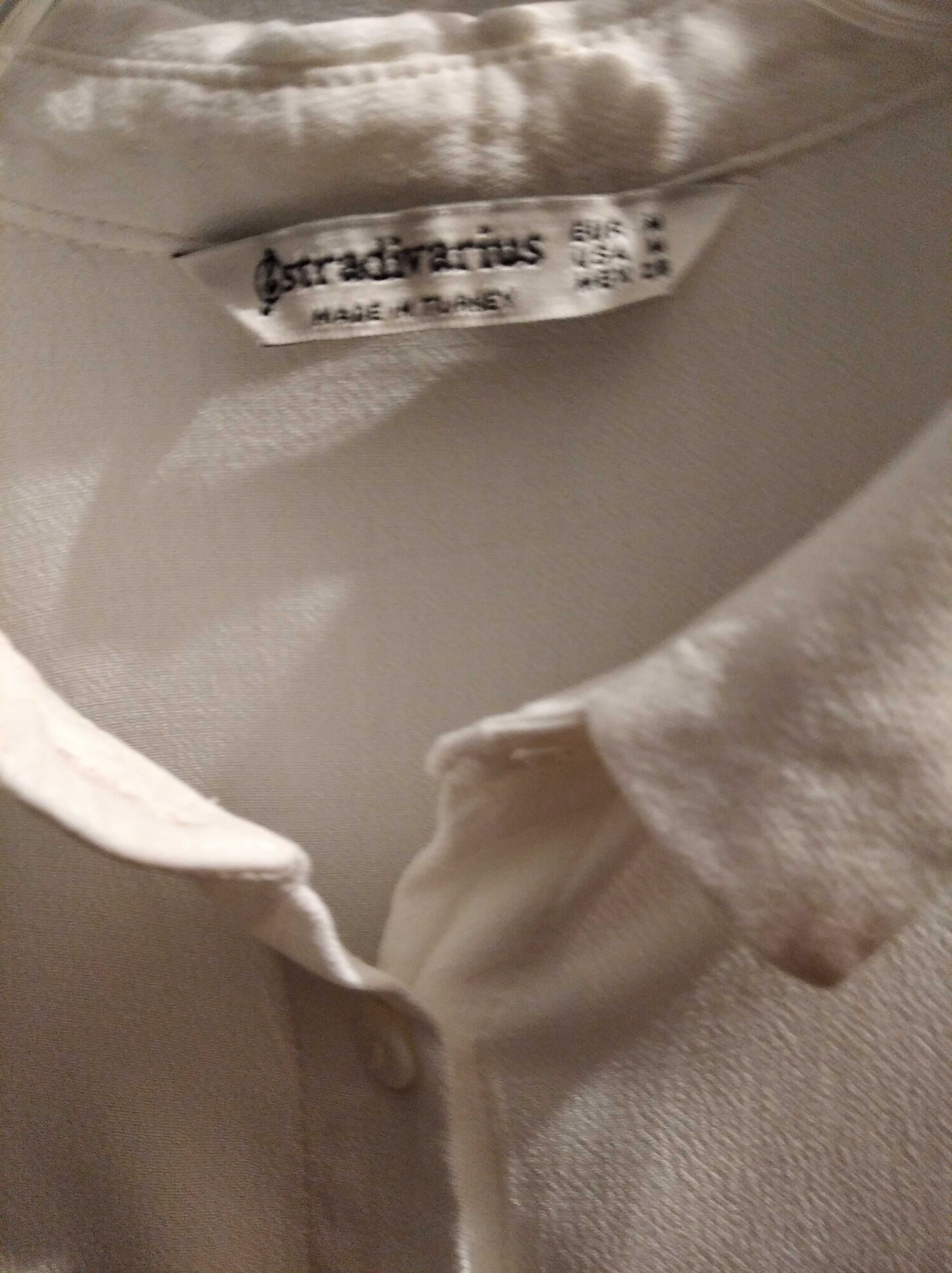 Jak nowa , biała koszula Stradivarius r. 38