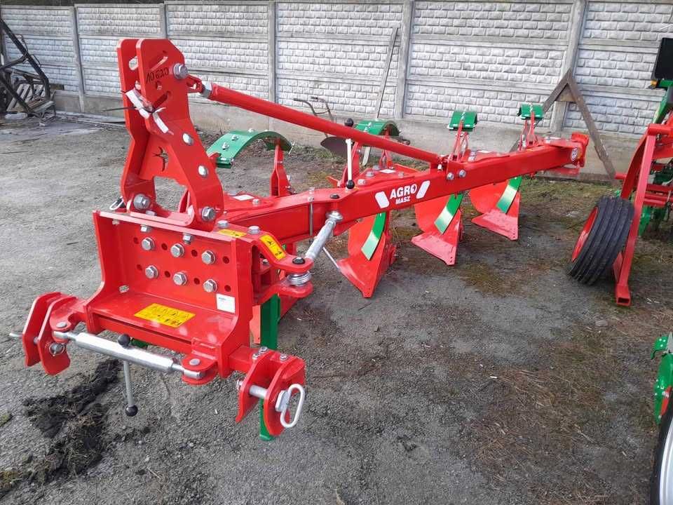 Pług zagonowy jednobelkowy PJR4 zab. resorowe AGRO-MASZ