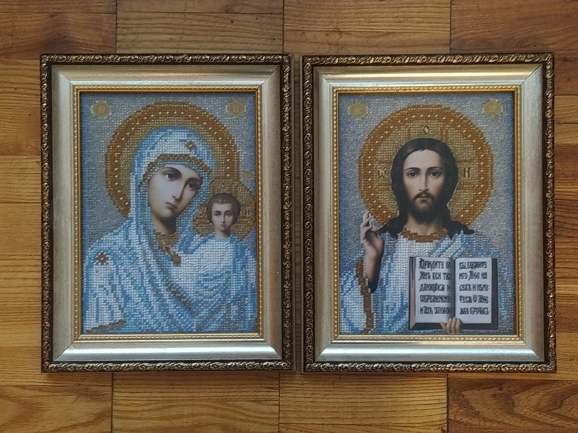 Ікони для вінчання Господь Вседержитель і Божа Матір Казанська