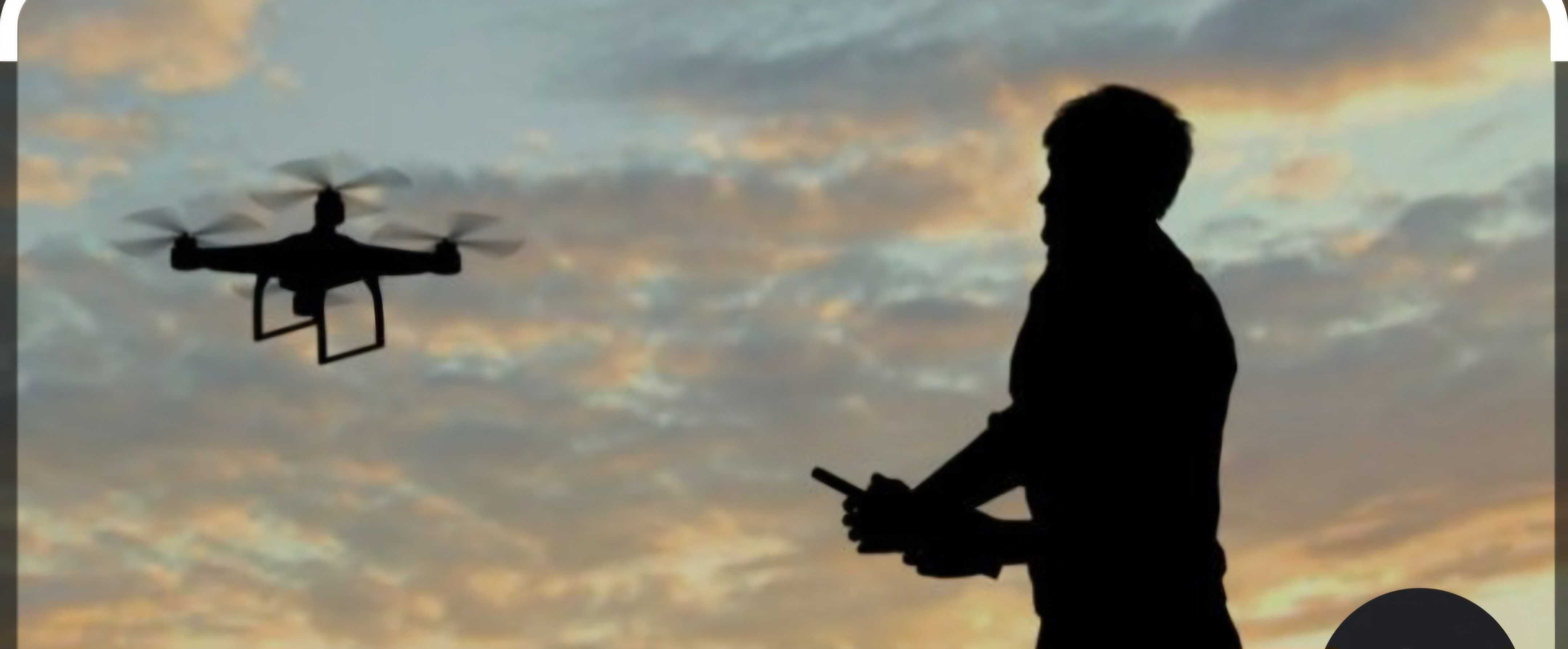 Operador de drone profissional