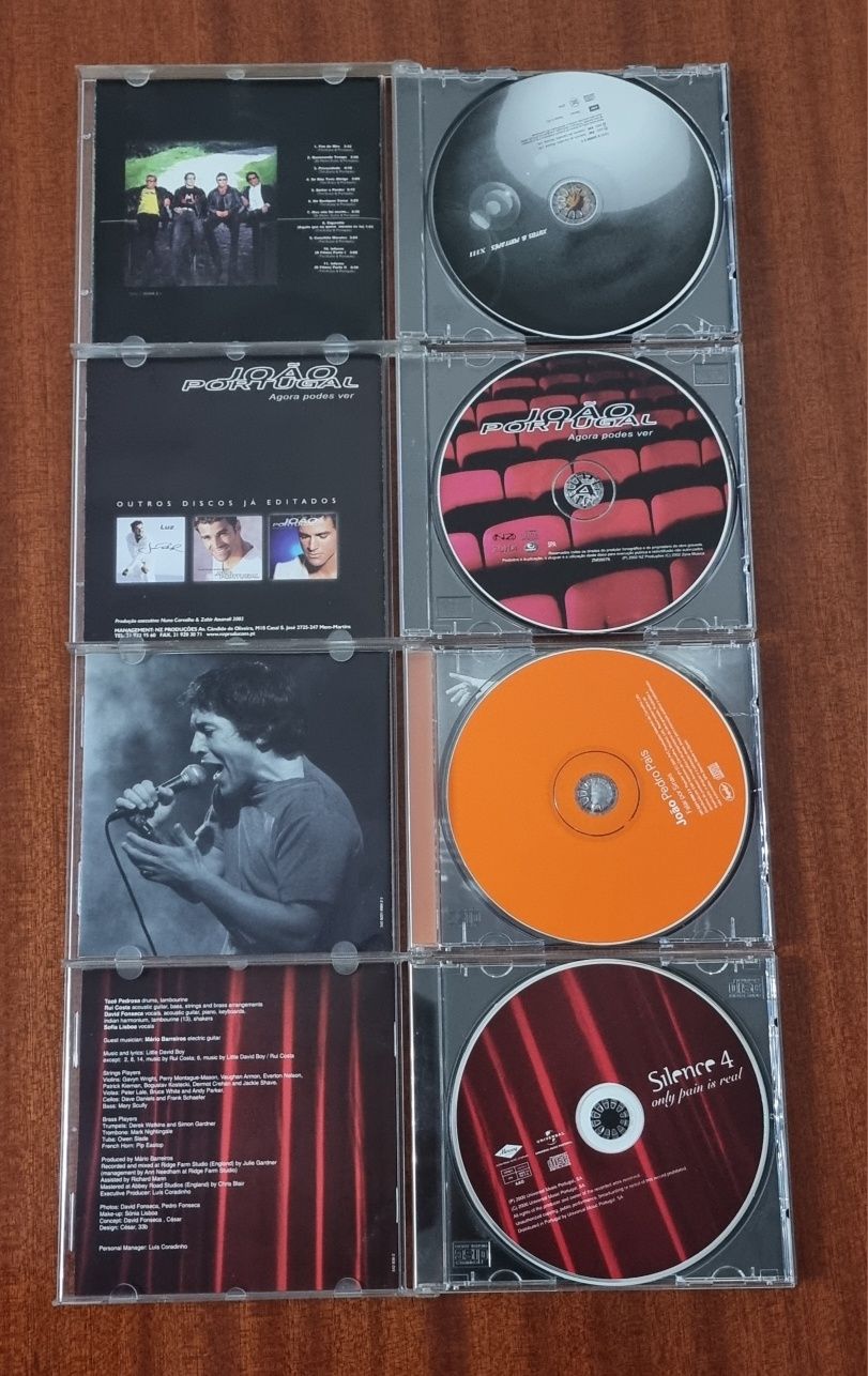 CDs de Música Portuguesa - 8 CDs