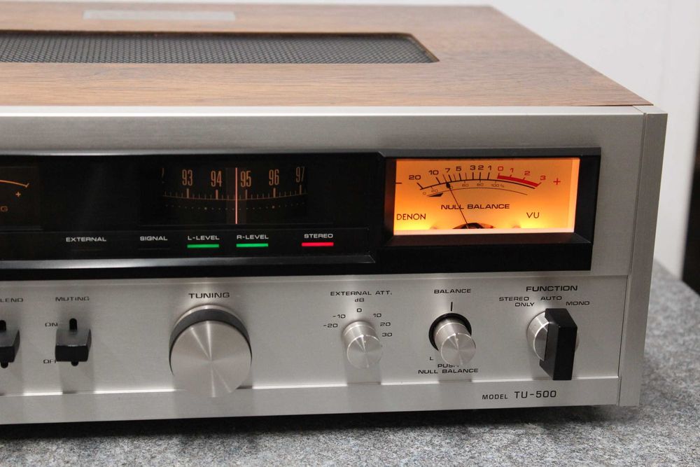 Tuner Denon TU-500 Piękny Analogowy tuner Vintage TOPOWY MODEL