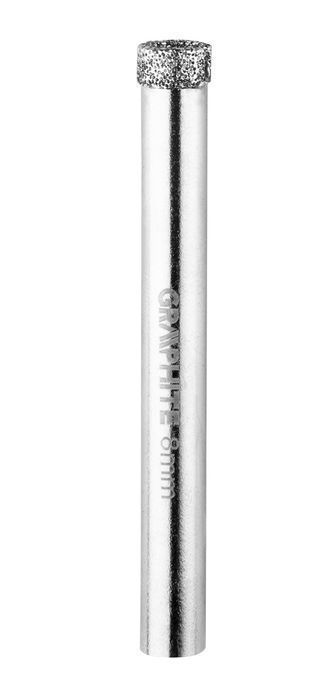 Wiertła Diamentowe 5-12 Mm Z Prowadnicą, Zestaw 6 Szt.