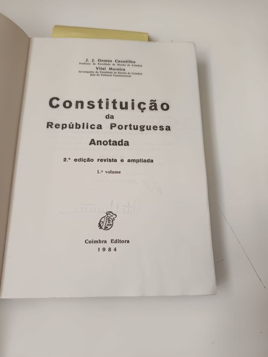 Constituição anotada vol I e II