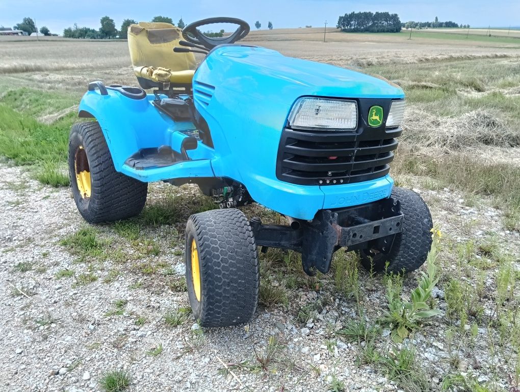 Traktorek kosiarka John Deere x740 wałek wom bez silnika  Fa VAT