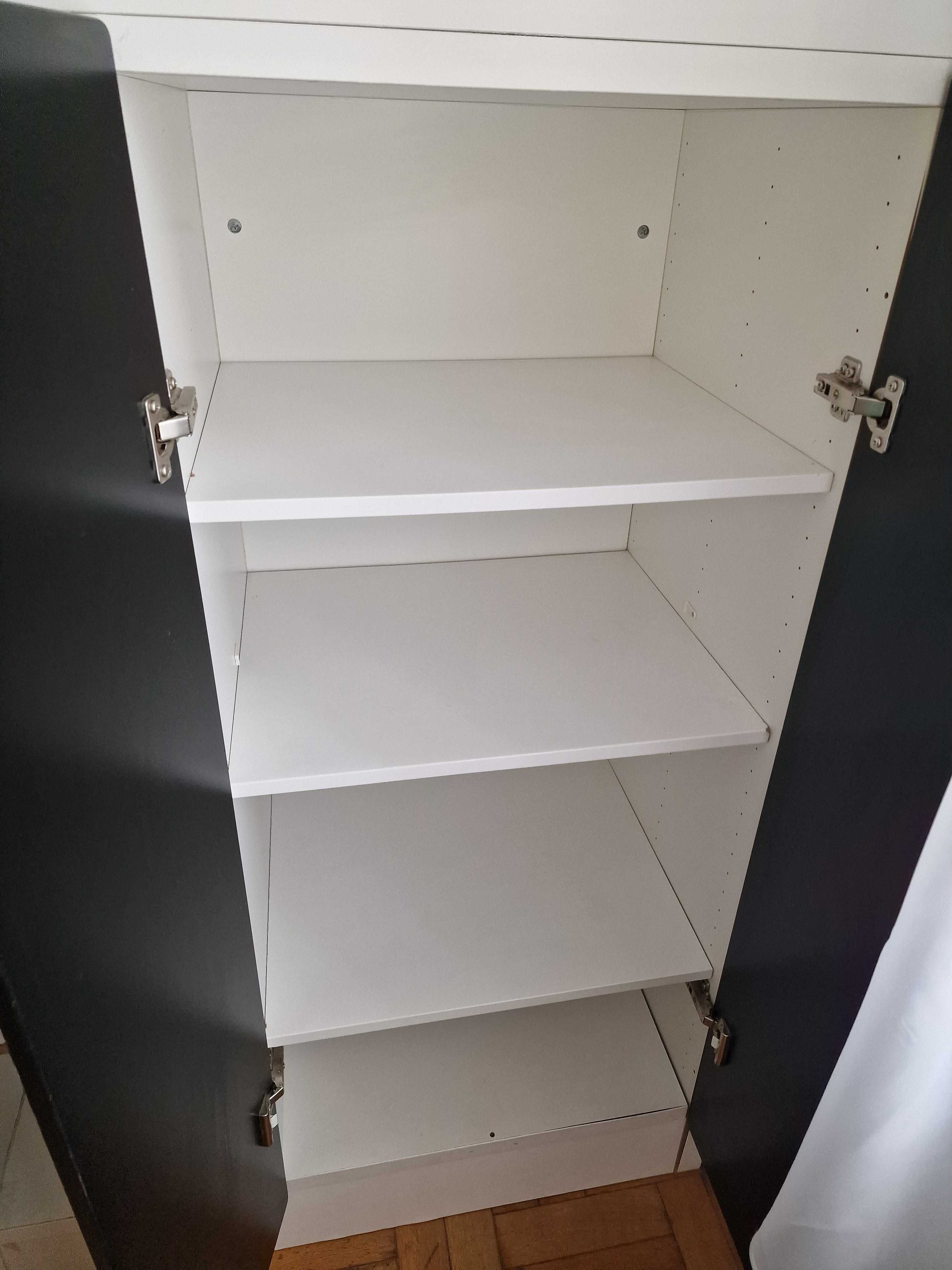 Łóżko piętrowe z biurkiem i szafką ikea
