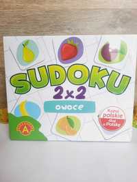 Sudoku układanka Owoce gra planszowa ALEXANDER 2286 6+