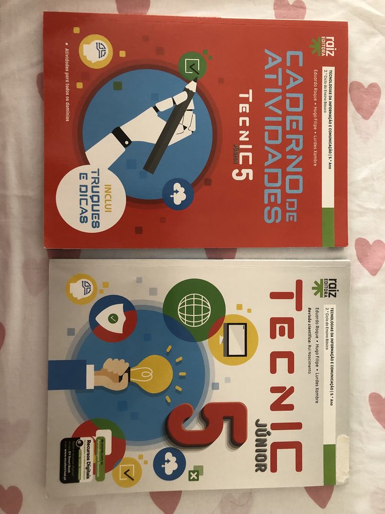 Livro escolar TecnIC junior 5.ºano