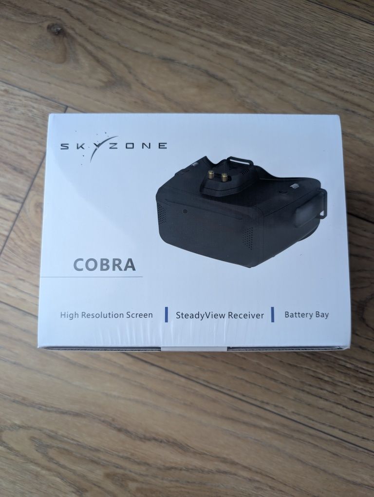 Skyzone Cobra X V4 5.8ghz Black gogle fpv analog