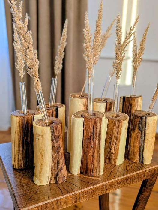 Вази  для сухоцвітів ручної роботи