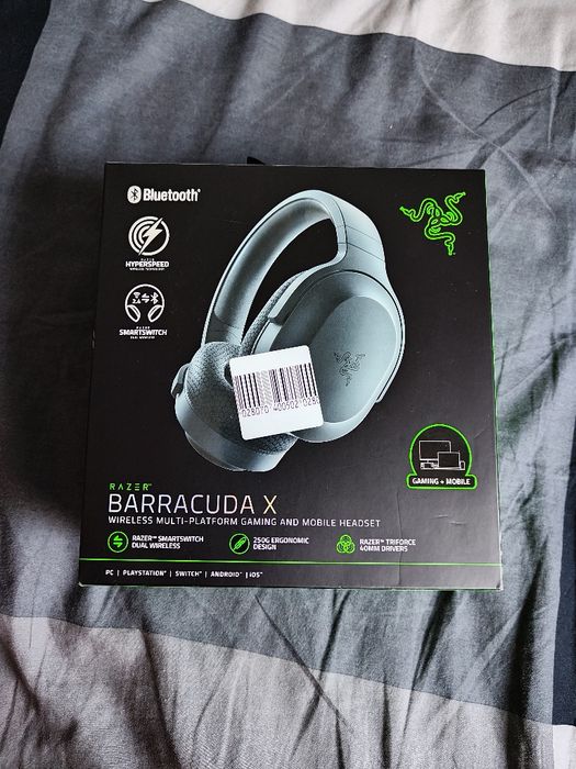 Słuchawki Razer Barracuda X Wireless Czarne.