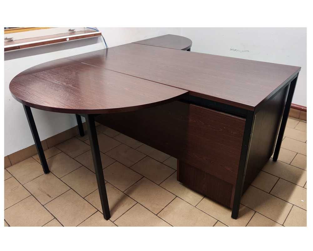 Meble biurowe, zestaw : biurko, 2x regał , szafa/regał, kontener