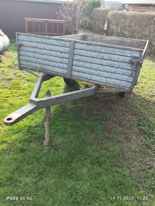 Przyczepa jednoosiowa