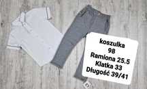 Koszula chlopieca 98 bawelniana biała elegancka wizytowa 
Rozmiar