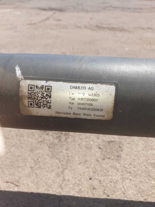 ідеал задній міст Mercedes Sprinter W907 W910 3.923 51/13 A9073506601