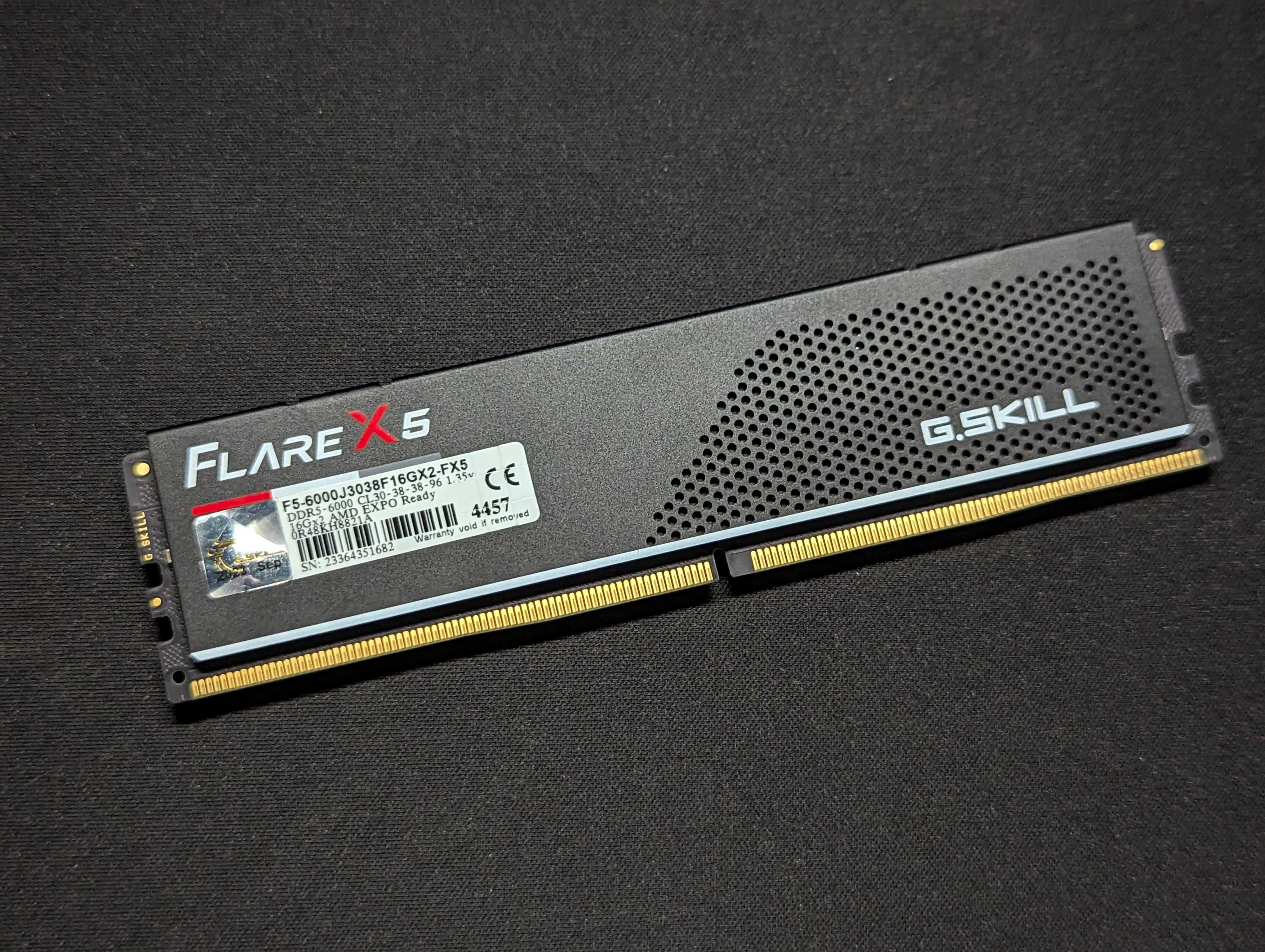 ОЗП DDR5 G.Skill Flare X5 16 Гб (1x16GB) 6000Mhz CL30