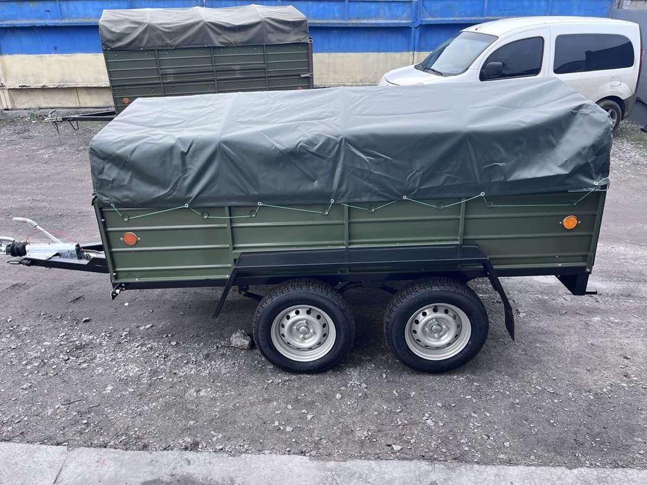 Двовічний  причіп Дніпро-250 з гальмами на 2т