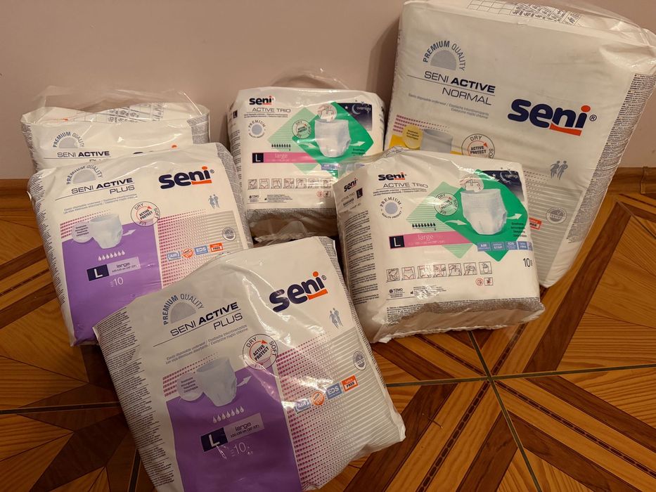 Zestaw Pieluchomajtek dla dorosłych Seni
