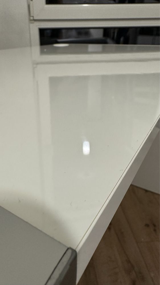 Białe biurko wysoki połysk MILANO lakierowane zniżka -50% !