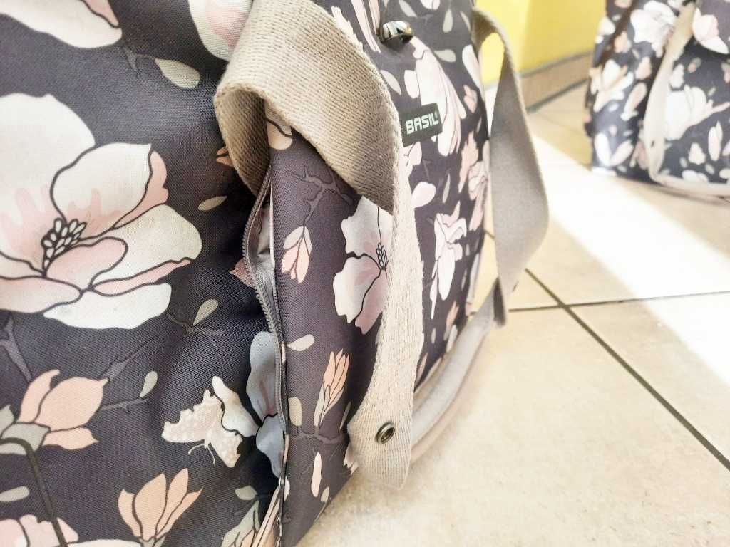 Sakwy rowerowe Basil Magnolia Shopper 18 l - 2 szt