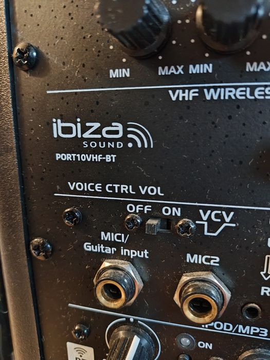 Kolumna mobilna Ibiza PORT10VHF-BT - nowy akumulator + pokrowiec