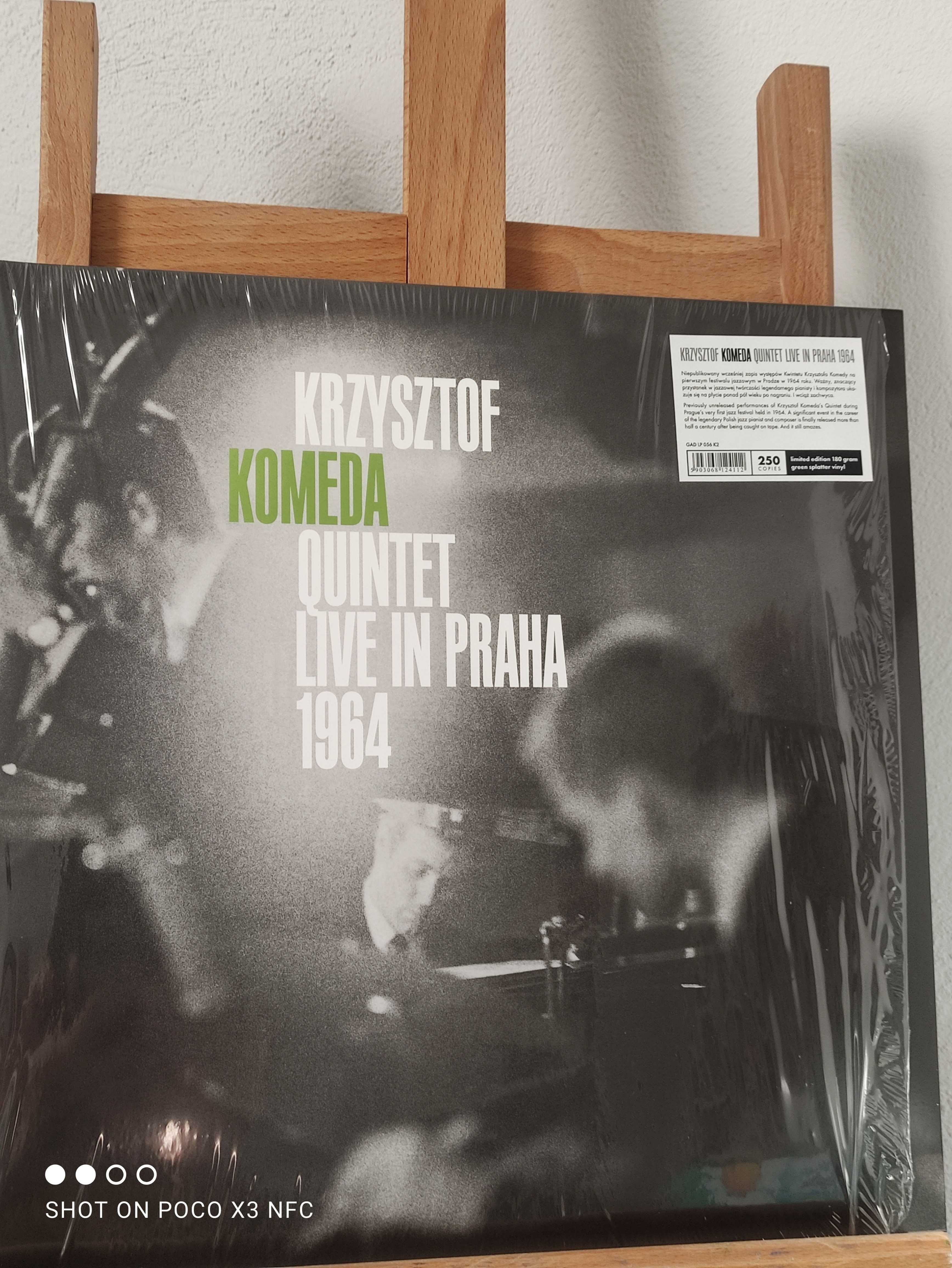KOMEDA QUINTET – Live in Praha 1964 2LP zielone płyty winylowe JAZZ