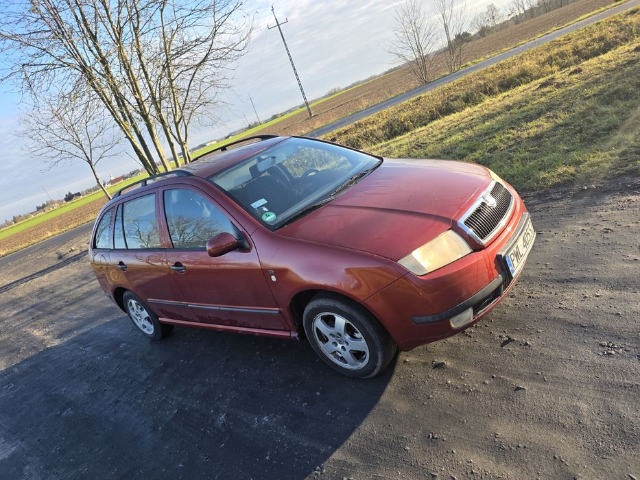 Skoda fabia 1.4 16v klima 5d hak grzane fotele webasto okazja