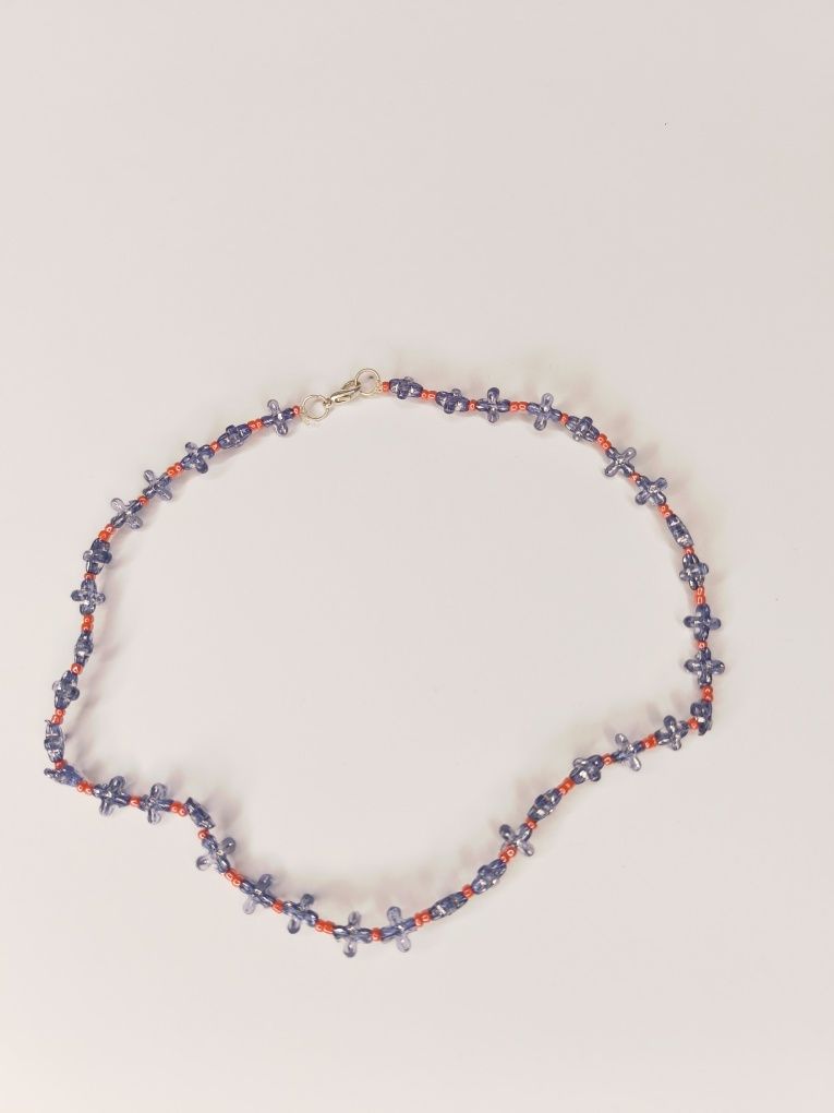 Naszyjnik handmade na żyłce