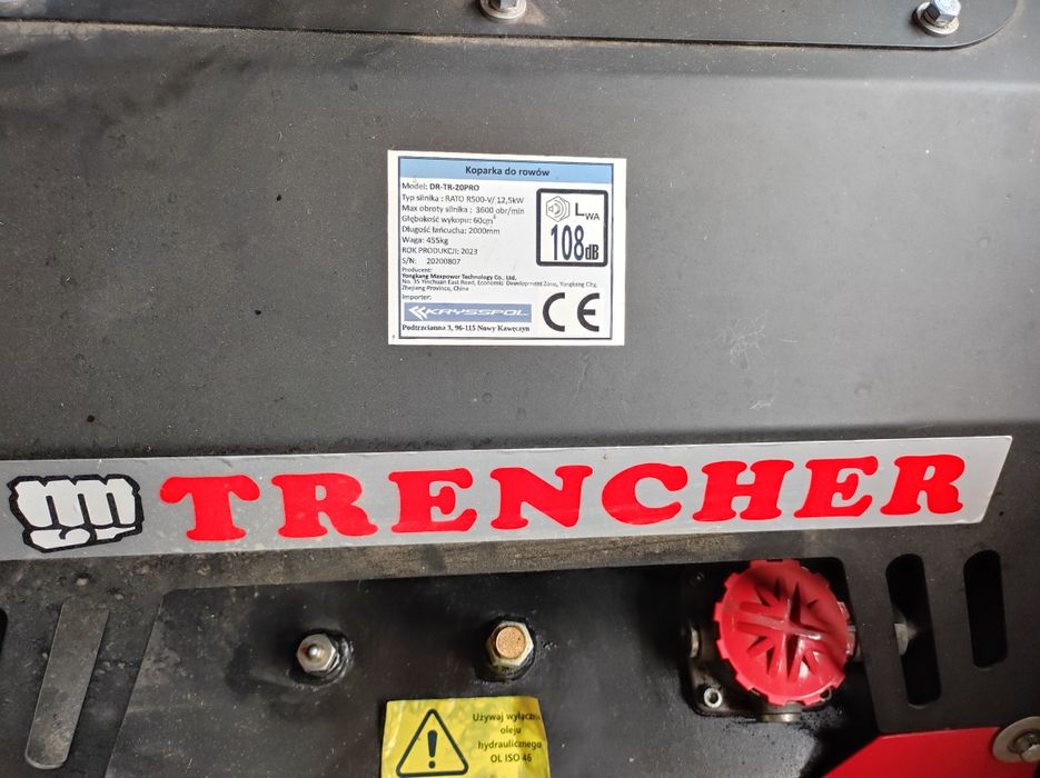 Koparkę łańcuchową sprzedam