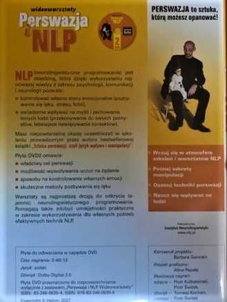 Perswazja NLP - wideowarsztaty; Andrzej Batko  4CD;  nowy