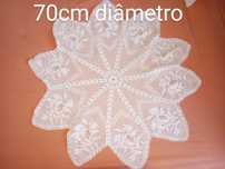 Centro de mesa em croché, 70cm diâmetro
