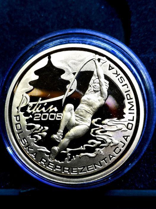 Moneta XXIX Igrzyska Pekin AU PROOF