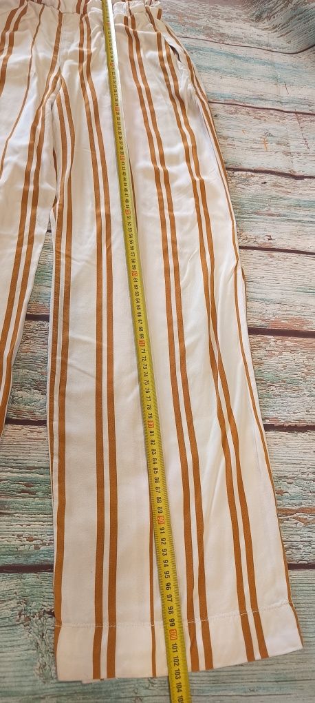 Letnie spodnie damskie H&M wiskoza 34/XS