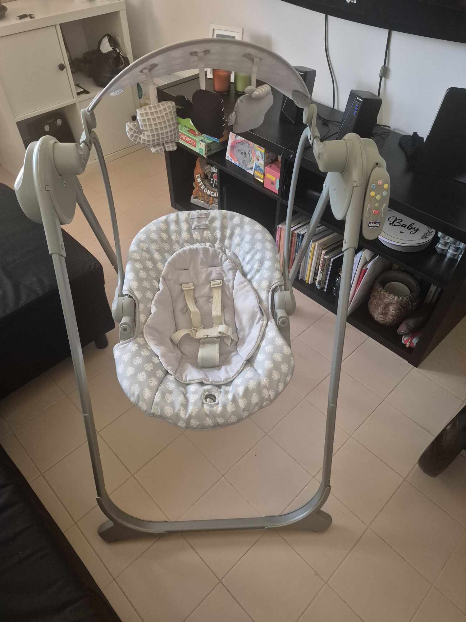 Espreguiçadeira bebé elétrica