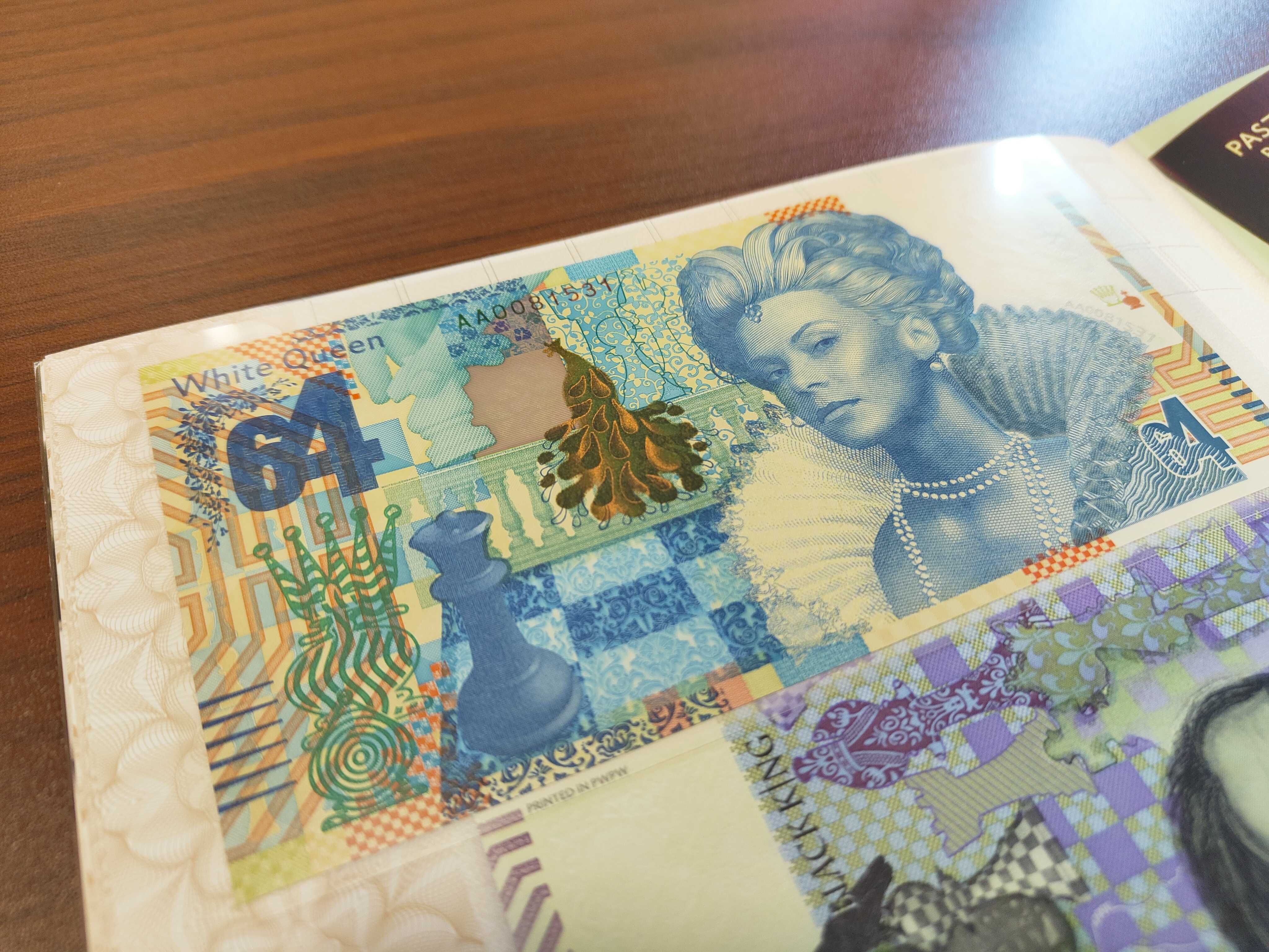 Folder reklamowy PWPW + banknoty