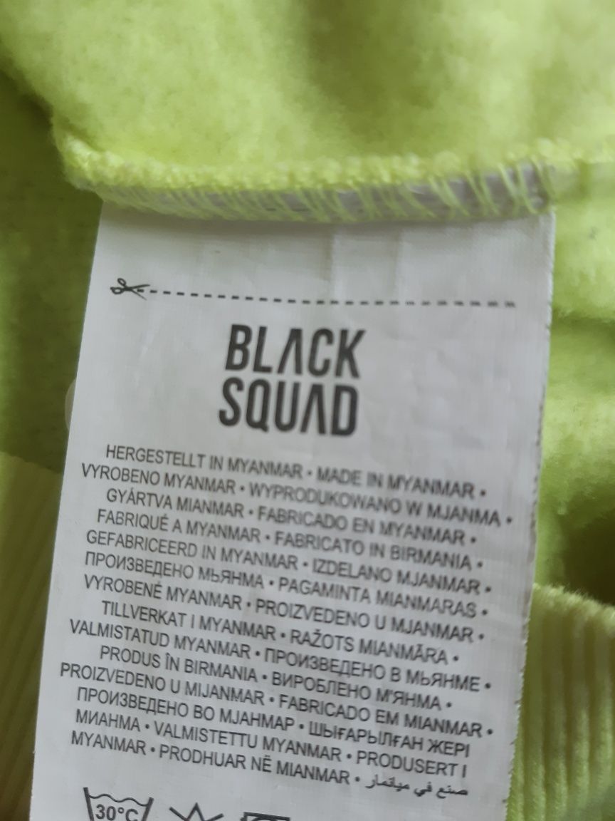 Bluza z kapturem Black Squad