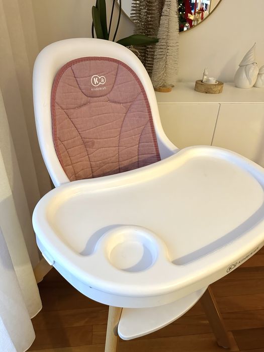Kinderkraft Tixi Cadeira de papa / refeição Rosa
