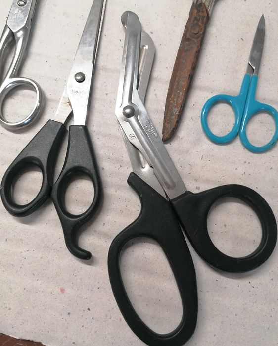 Tesouras e tesourinhas, lote nº 3, tudo por 5€