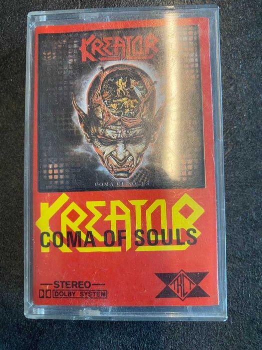 Kasety heavy metal kolekcja lata 90-e