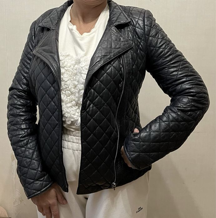 Женская кожаная куртка Brioni