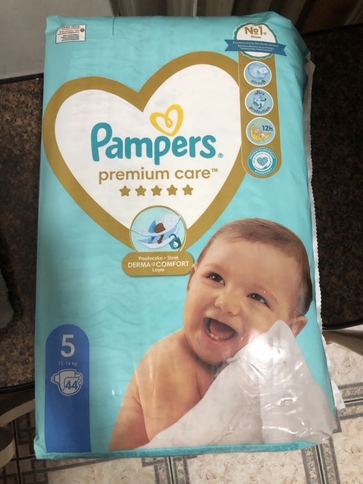 Pampers premium care 5…44штук