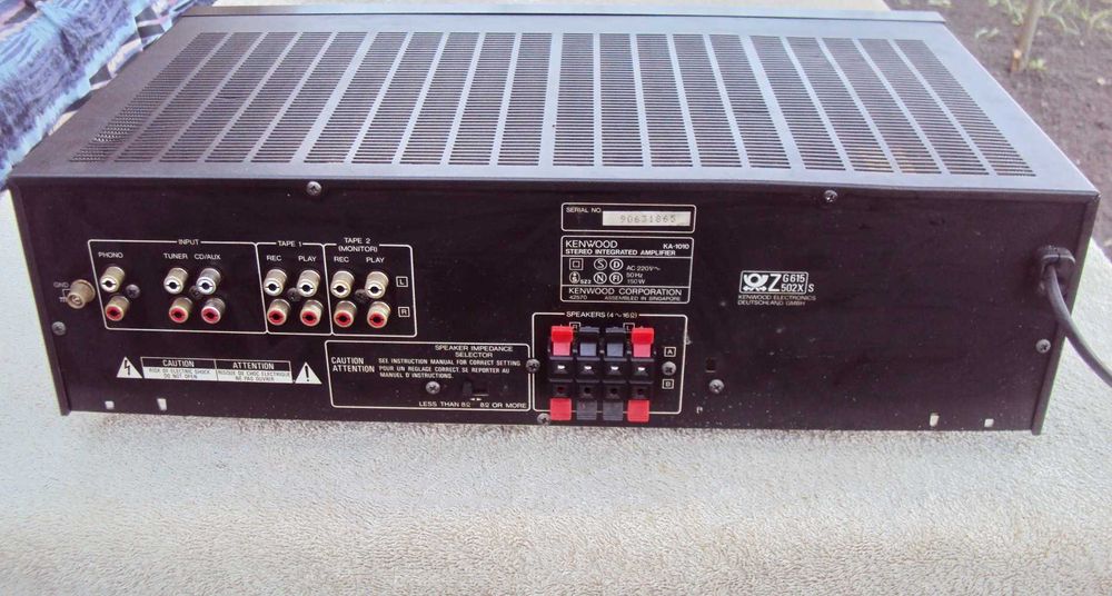 Kenwood ka-1010 стерео усилитель с Германии