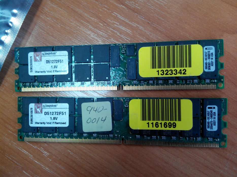 Оперативная память 8Gb Kingston D51272F51 (2 x 4Gb)