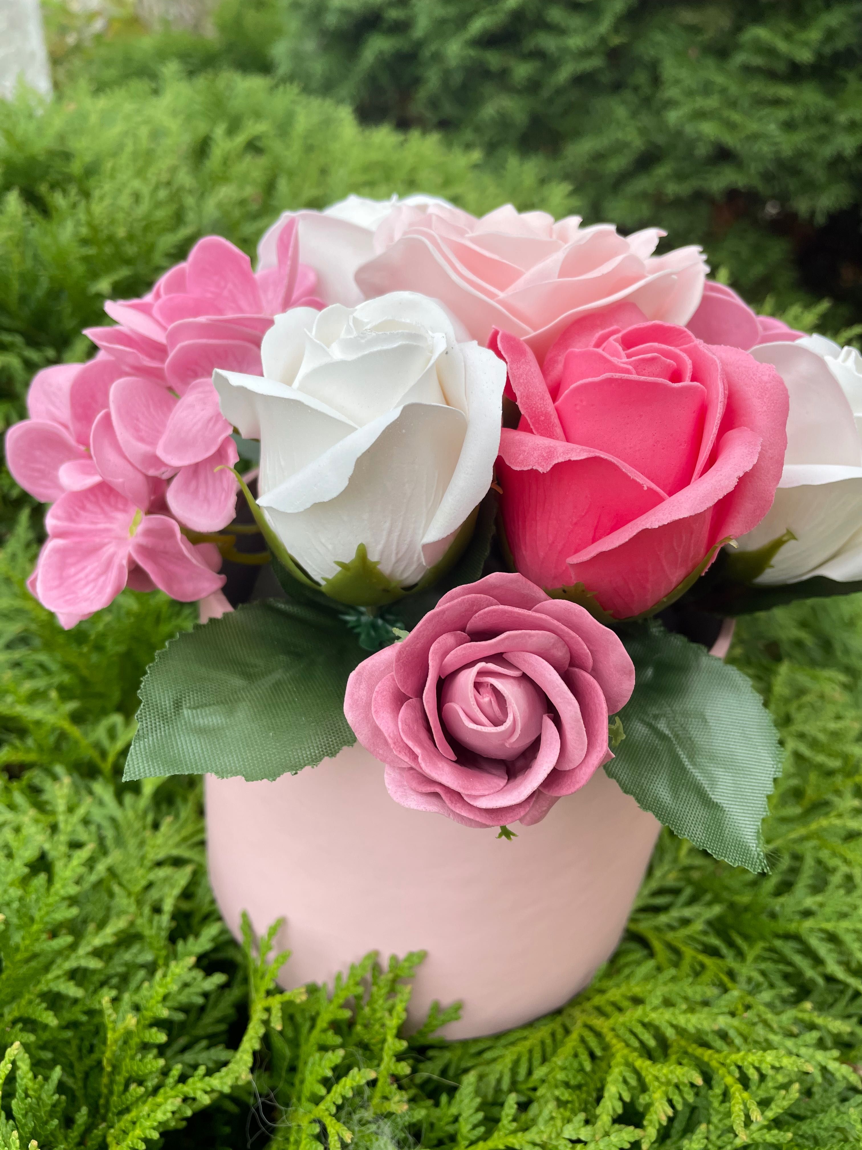 Квіти з мила/квіткові композиції  - чудовий ароматний подарунок